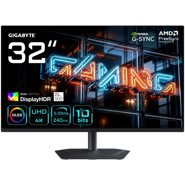 Фото - Монитор игровой Gigabyte MO32U24 OLED Gaming Monitor Фото - Монитор игровой Gigabyte MO32U24 OLED Gaming Monitor